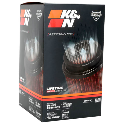 K&N RU-1039 Reusable Universal Intake Filter