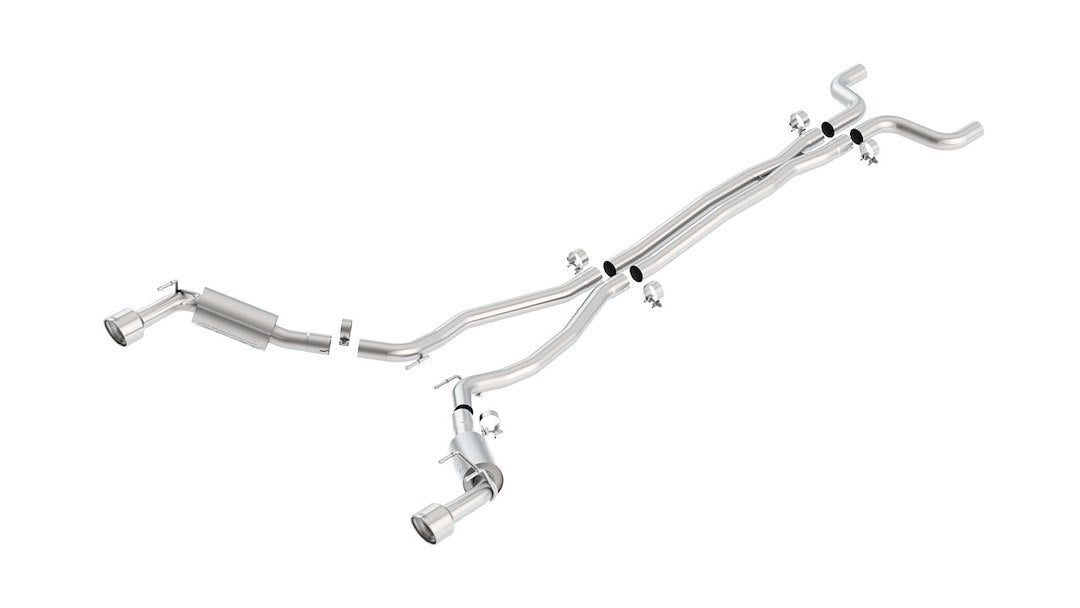 Borla 140280 Camaro S-Type Split-Rear Dual Cat-Back - image 1