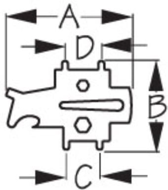 Sea Dog 335690-1 Universal Deck Plate