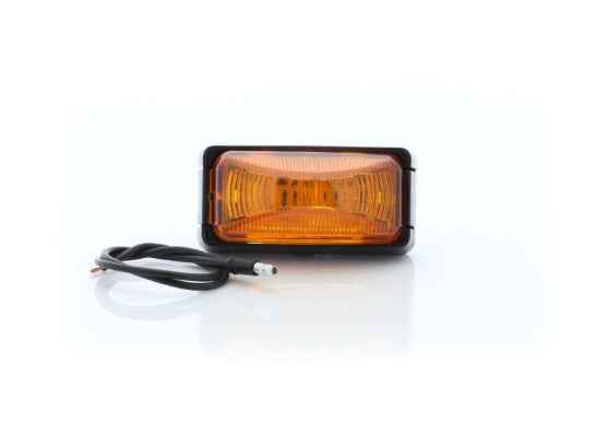 Optronics AL90AK Amber/Black AL90 Marine LED Clearance Lamp