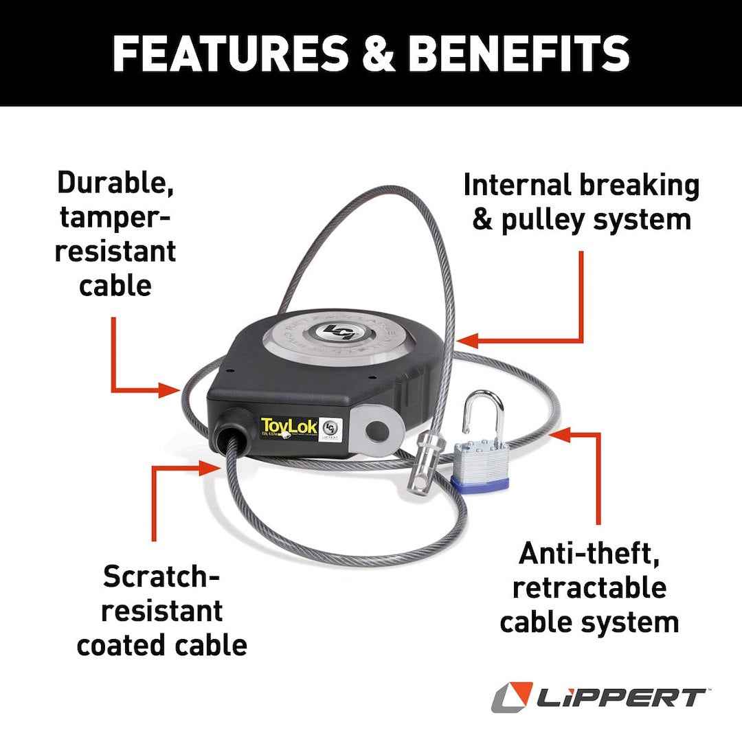 Lippert Components 337120 Cable Lock - image 3