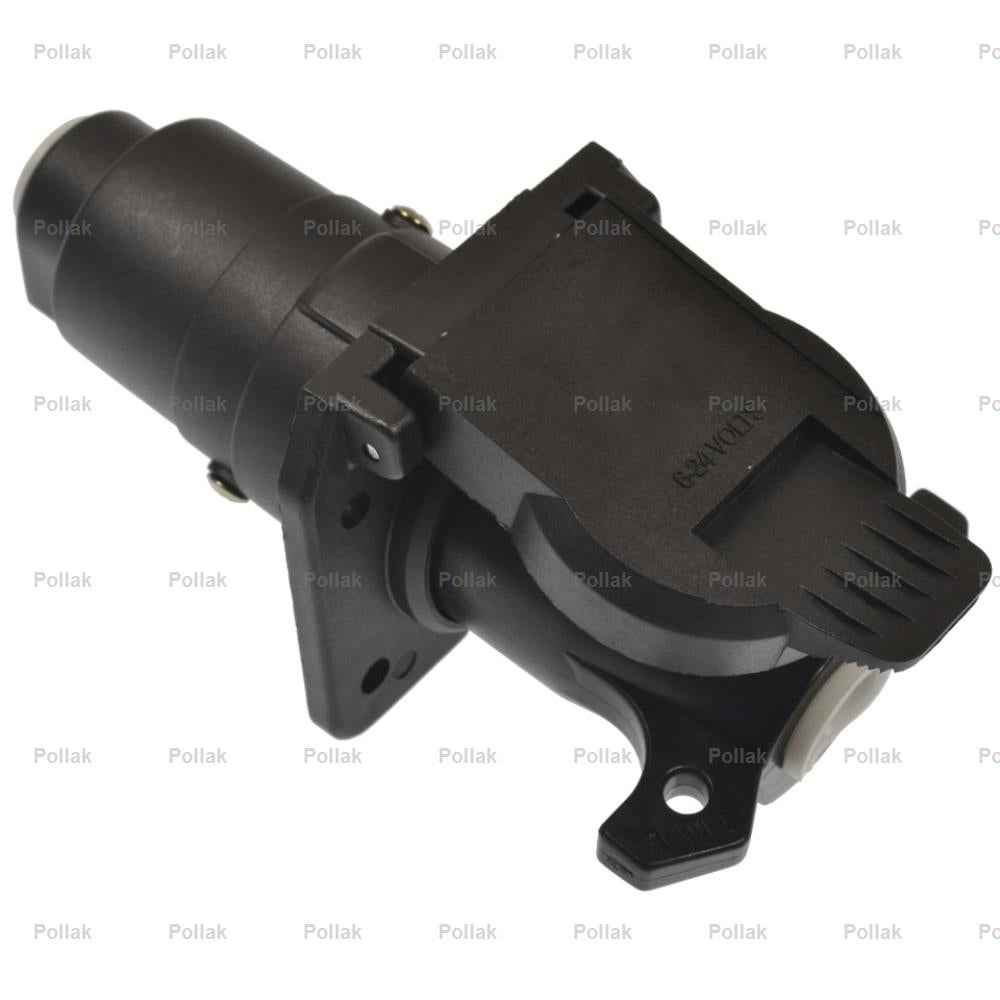 Pollak 12705E Black Dual-Grip 7-Blade Wiring Connector