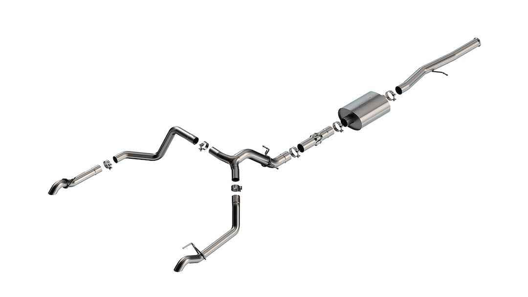 Borla 140915 ZR2/AT4X ATAK Cat-Back, Tips Excluded