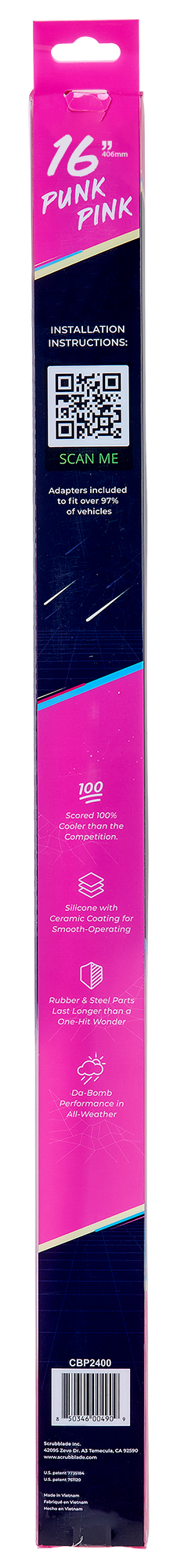 Scrubblade CBP1600 ShadeBlade Windshield Wiper
