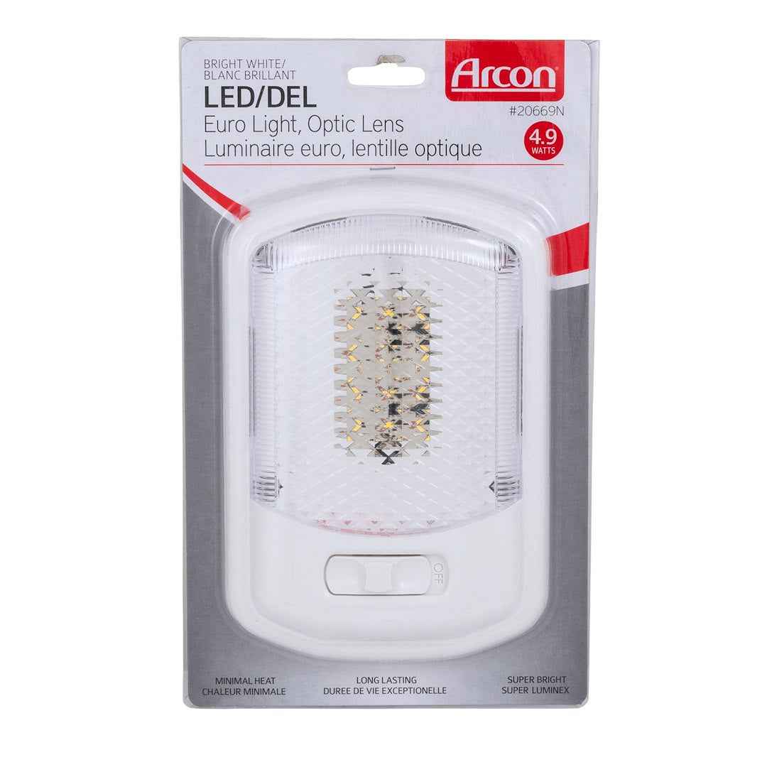 Arcon Single LED Ceiling Light 20669N – 12V, Clear Lens
