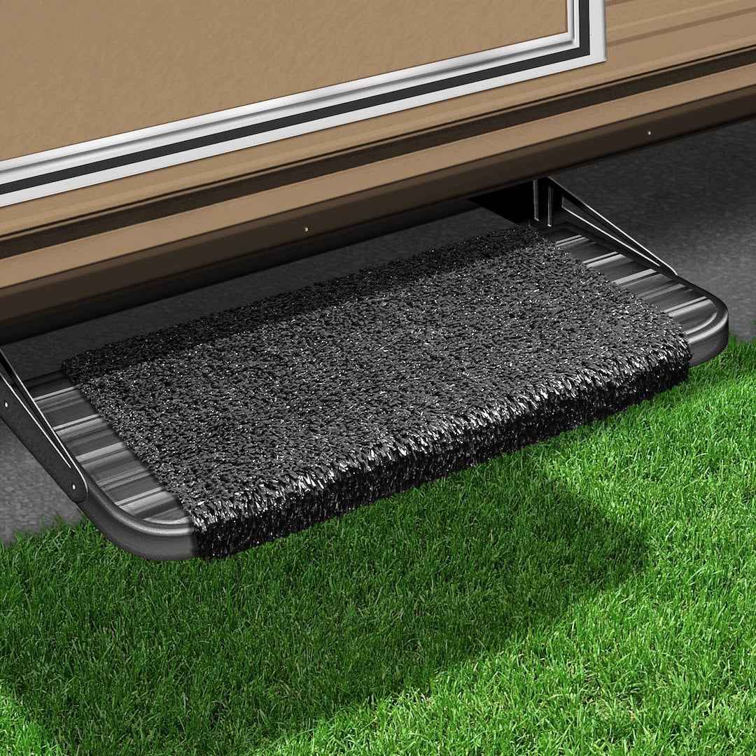 Prestofit 21042 Black 8 x 18 RV Step Rug