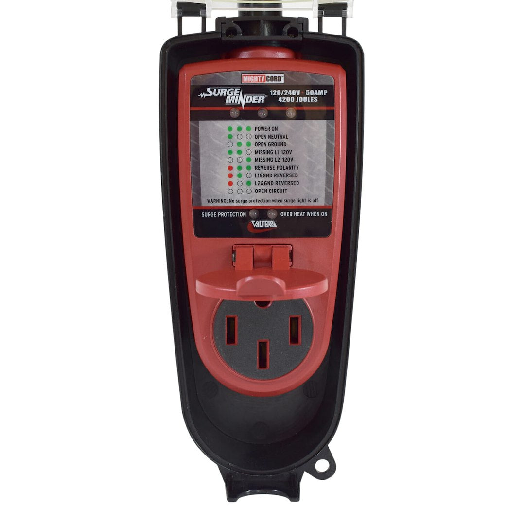 Valterra Portable 50A RV Surge Protector/Circuit Analyzer – A10-50SMSP