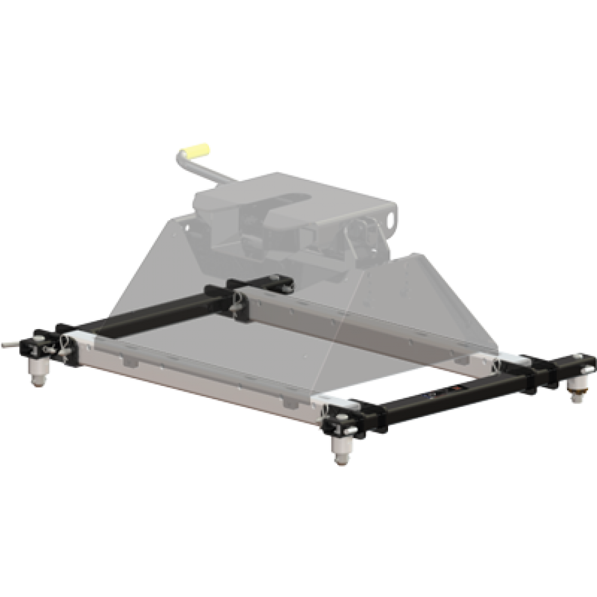 PullRite 5th-Wheel Hitch Rail Adapter - 25000 lb – 4439