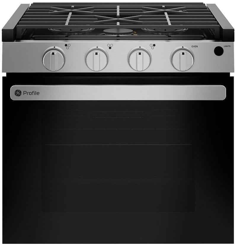 GE Appliances PLD621RWSS GE Profile RV Range 21" 3 Burner Propane Stove with Oven – image 1