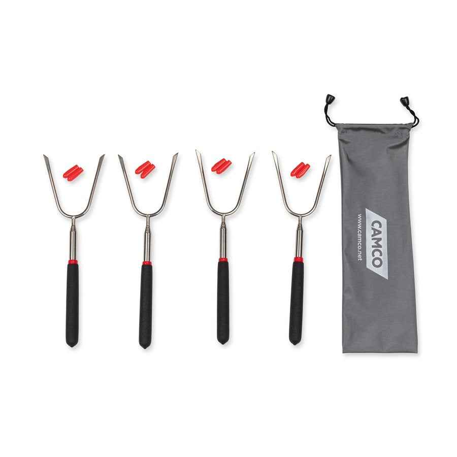 Camco Extendable Campfire Roasting Forks - 4 Pack – 44015
