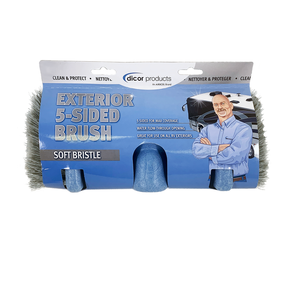 Dicor Corp. CP-SB125E Scrub Brush - Wash RVs Exterior Parts