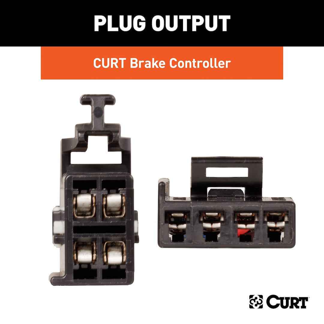 CURT 51532 CURT Quick-Plug to Tekonsha Controller Adapter
