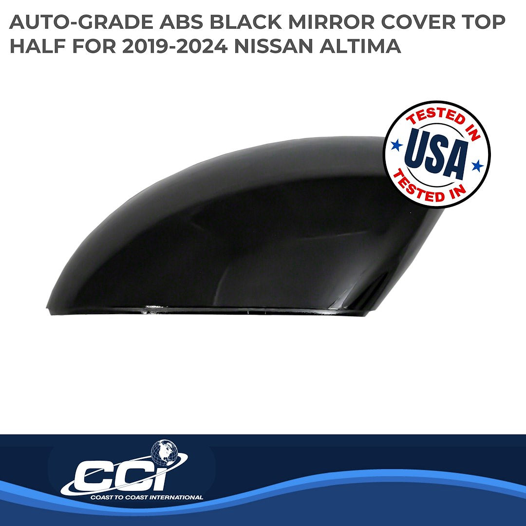 Coast To Coast MC67537RBK Altima Gloss-Black Upper Mirror Trim Set - image 2
