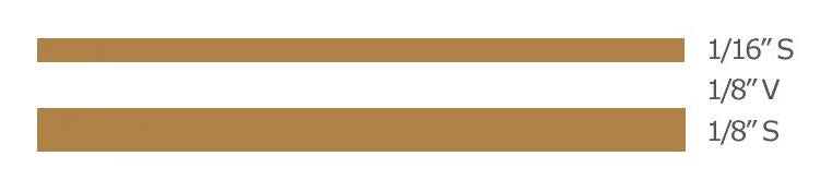 Trimbrite T0403 Multistripe Pinstriping Tape