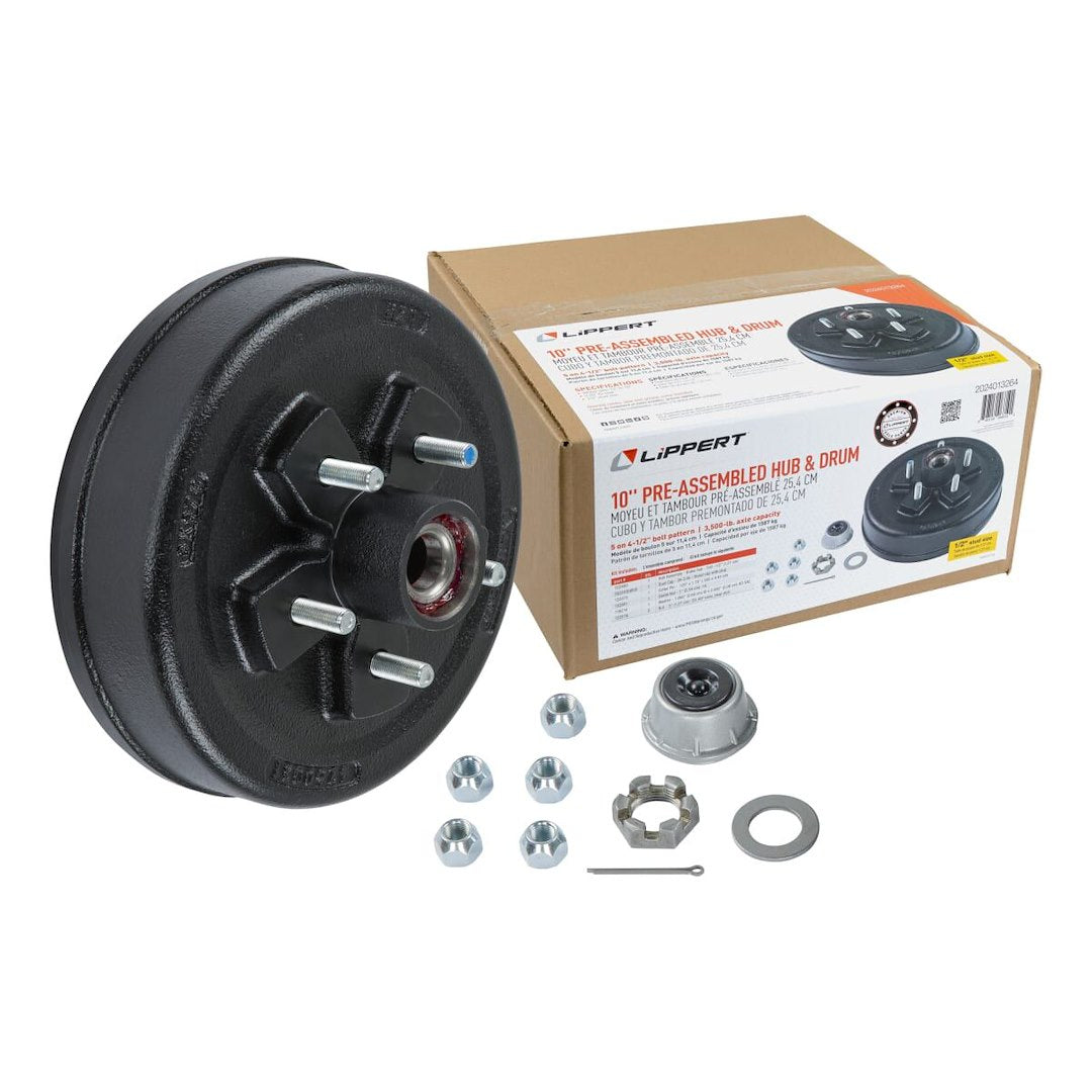 Lippert Trailer Hub and Drum - 5 x 4-1/2 in – 2024013264