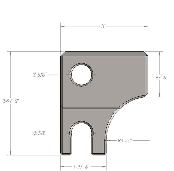 BulletProof Square Pintle Hook Mounting Plate – PINTLEATTA