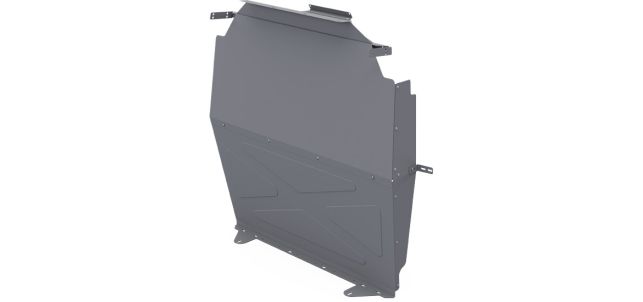 Holman 40671 Compact-Van Bolt-On Solid Partition