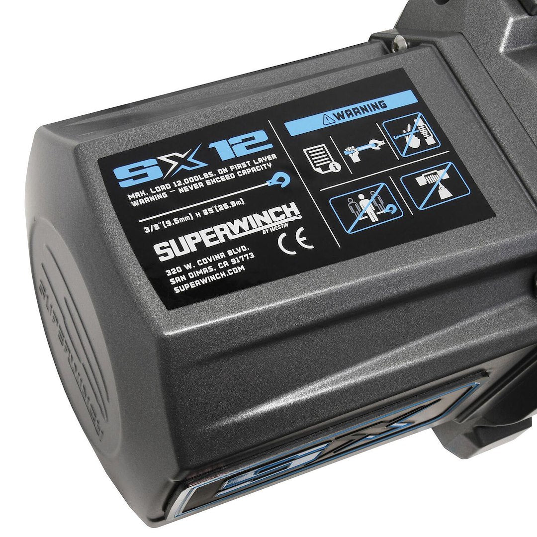 Superwinch 1712200 SX 12000 Geared Winch