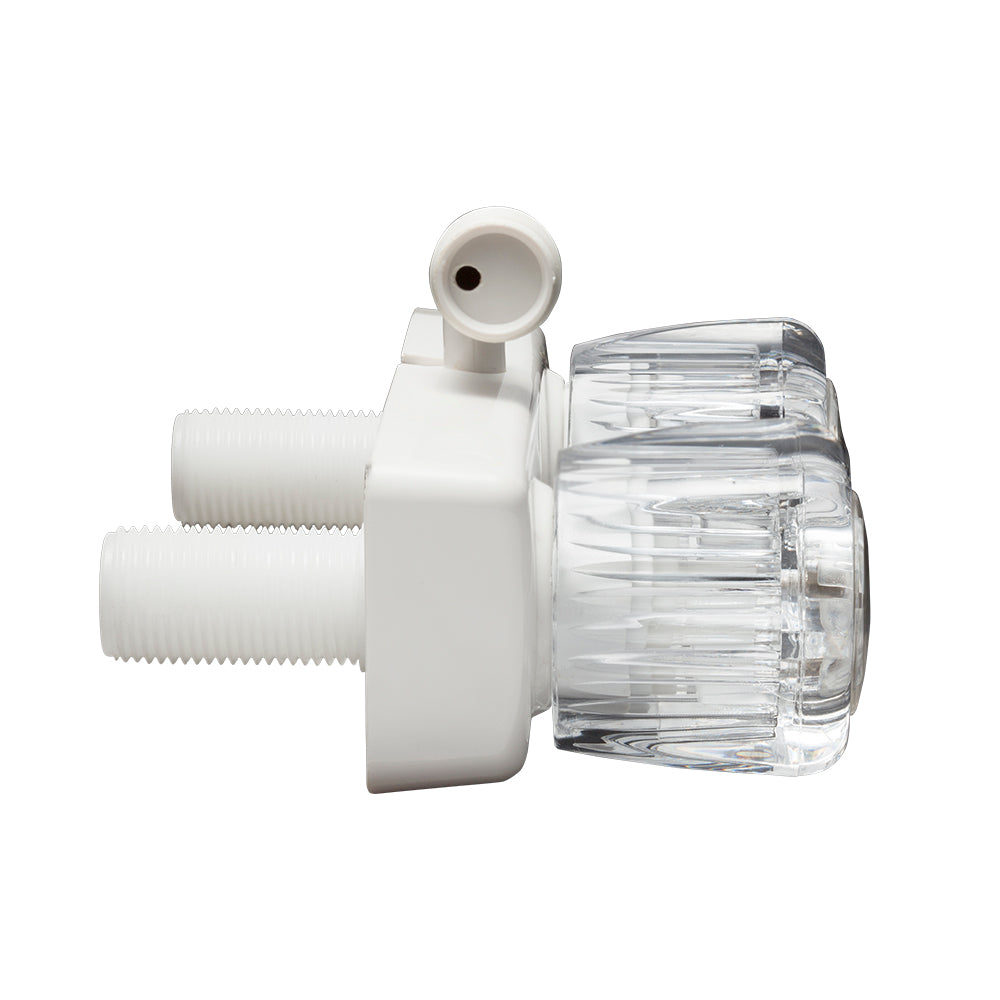 Dura Faucet Shower Valve - 4 in Centers, White – SA100A1WT