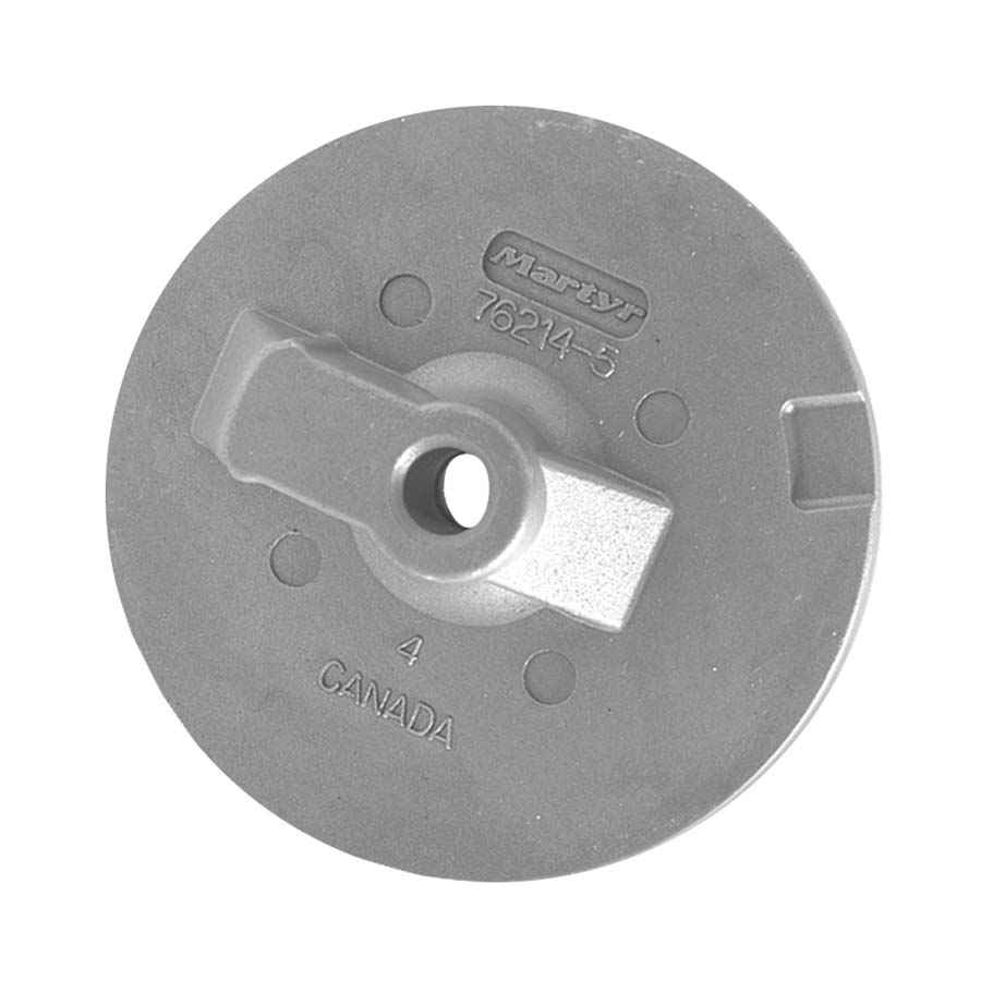 Martyr Anodes CM762145A Gen II Flat Trim-Tab Outboard Anode