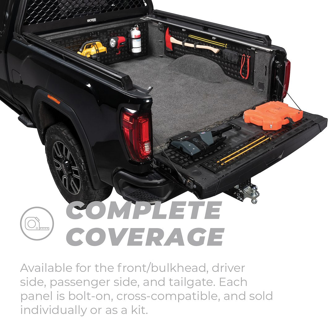 Putco 195513 Aluminum MOLLE Truck-Bed Organizer Panel