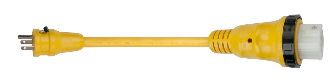 Marinco 150SPPRV Power Cord Adapter - Straight Blade