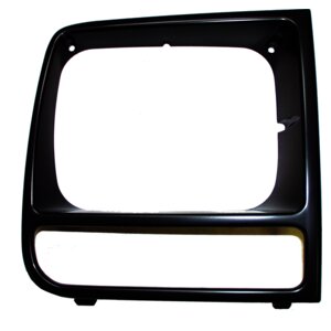 Crown Automotive 55055136 Right Headlamp Trim Bezel, Matte Black - image 3