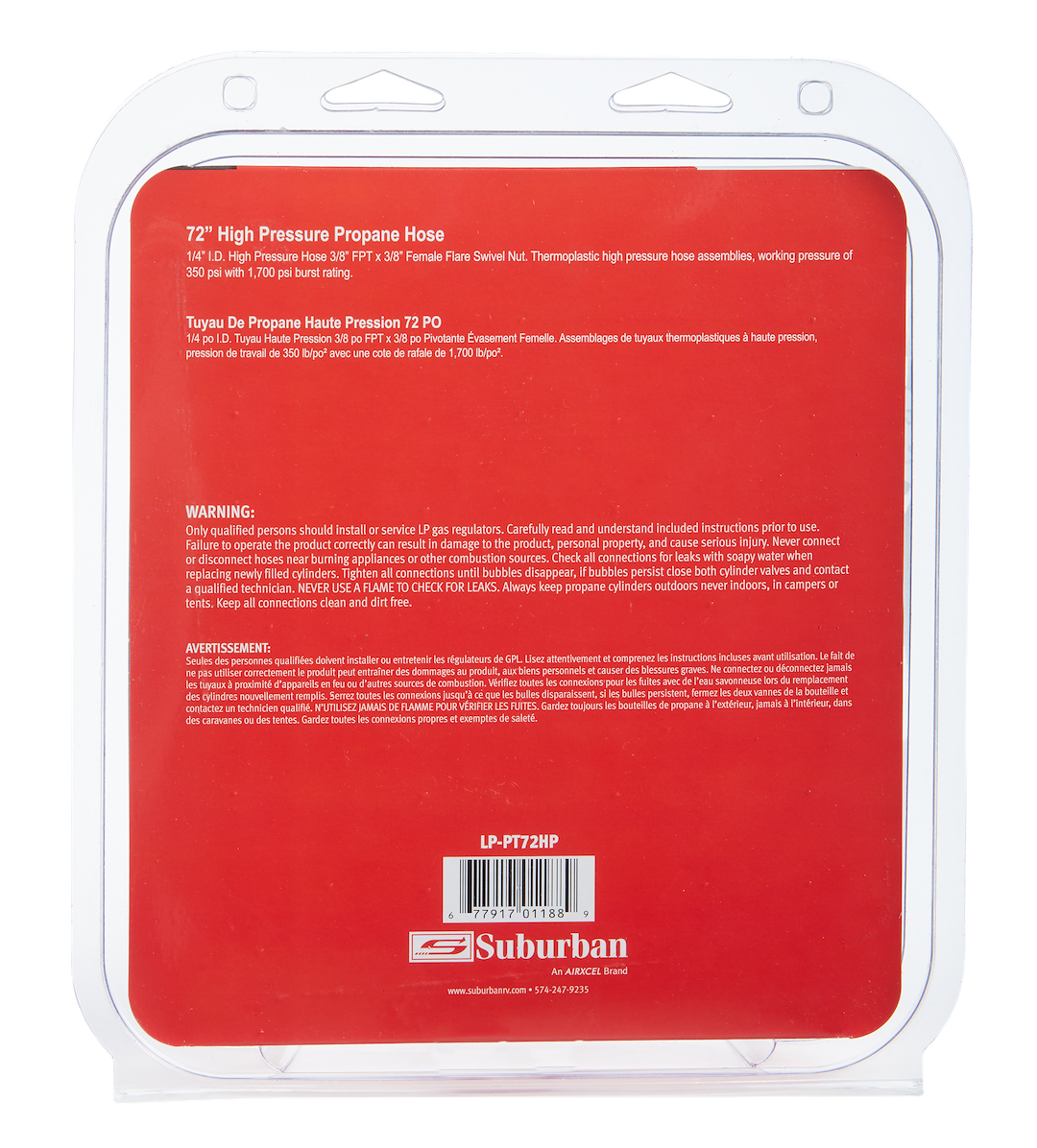 Suburban Mfg 523011 Propane Hose - image 3