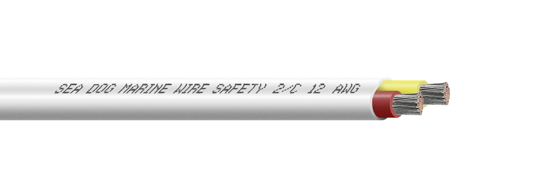 Sea Dog 8012222 Flat Duplex Safety Marine Cable