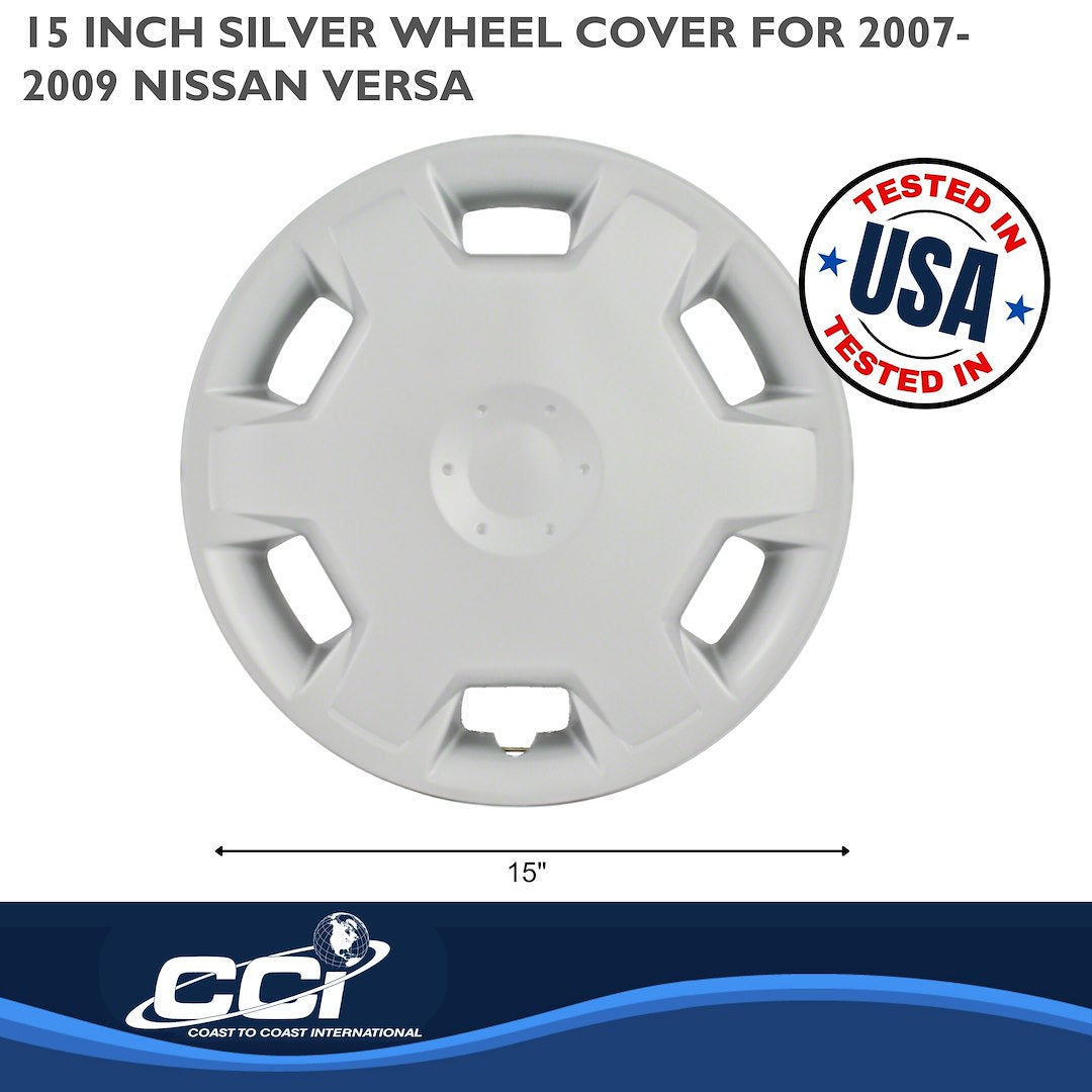 Coast To Coast 44715S Six-Hole Wheel-Cover Set for Versa - image 2