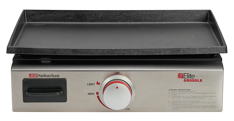 Invision 3061A Portable Outdoor Griddle 11,000 BTU, Cast Iron – image 1