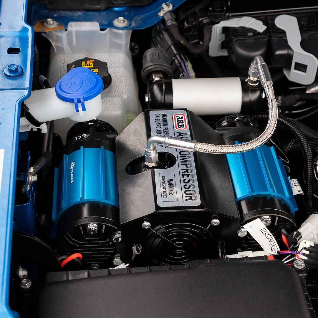 ARB 3580030 Bronco Engine-Bay Twin Compressor Mount