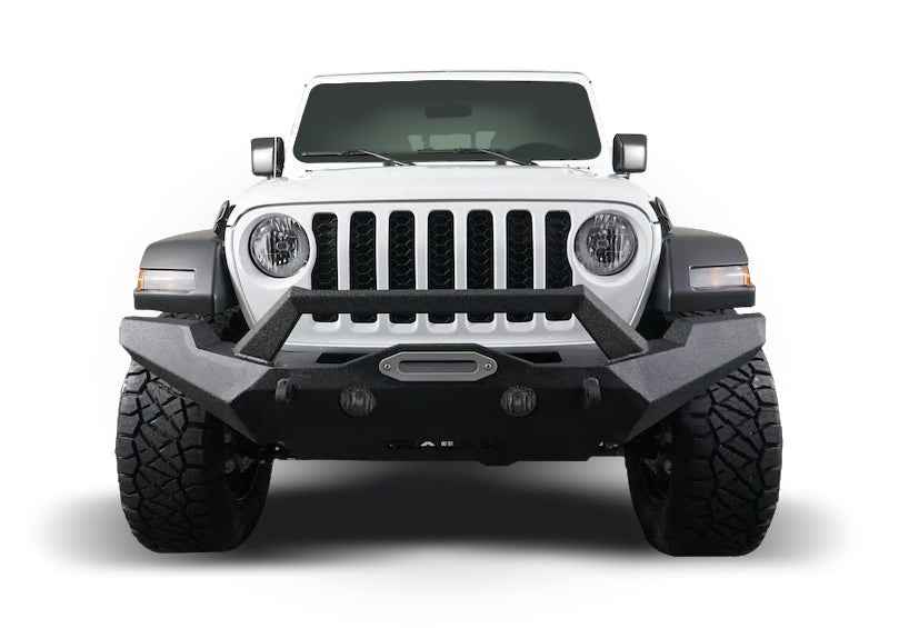 TrailFX Front Steel Bumper with Winch Mount – JL07T
