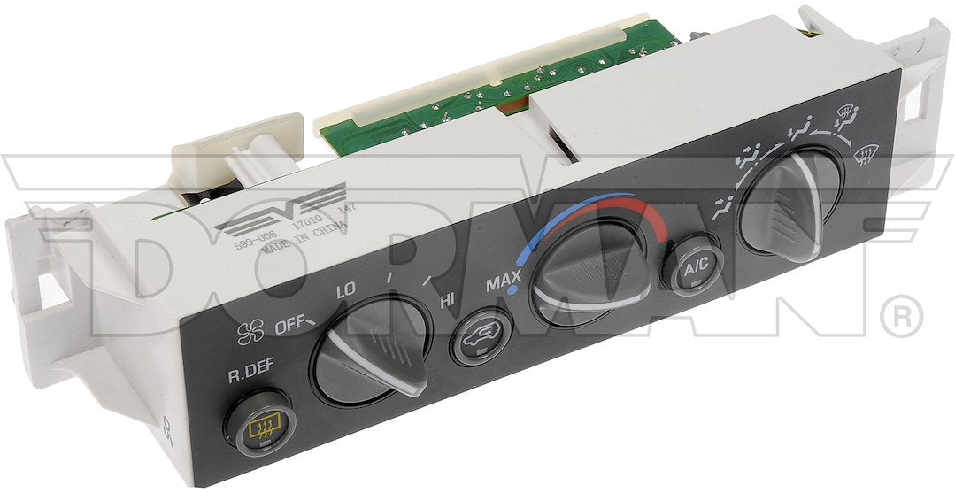 Dorman 599-006 Replacement Climate Control Panel - image 1