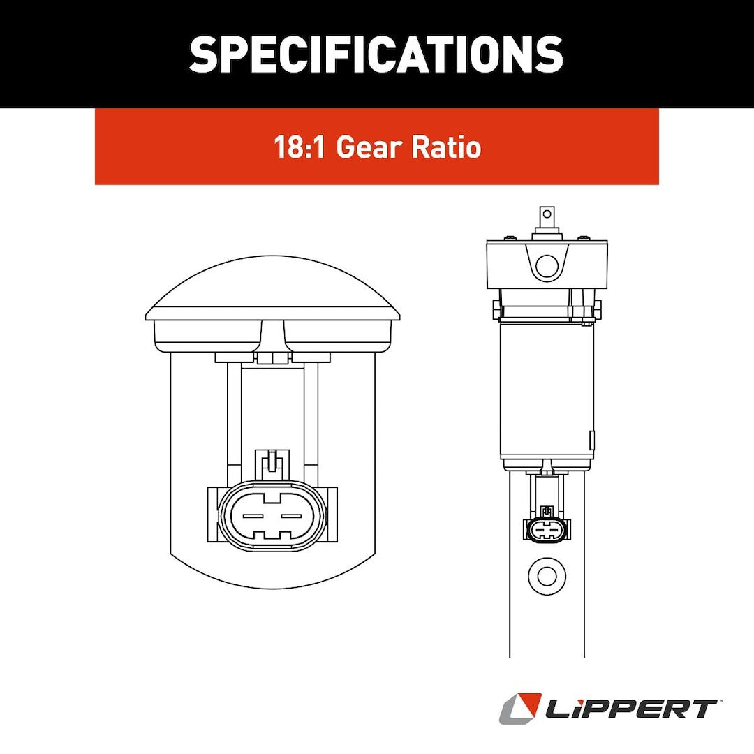 Lippert Components 168956 Slide Out Linear Actuator - image 4