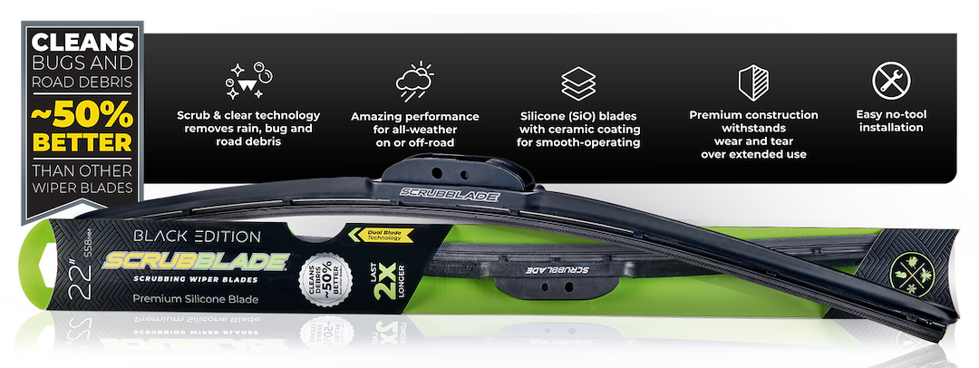Scrubblade PB2400 Black Edition Windshield Wiper