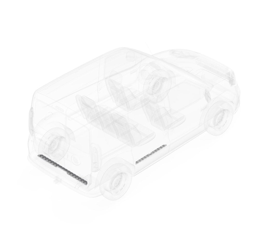 Legend Fleet 679-151-1010 ProMaster City Sill Protection Set