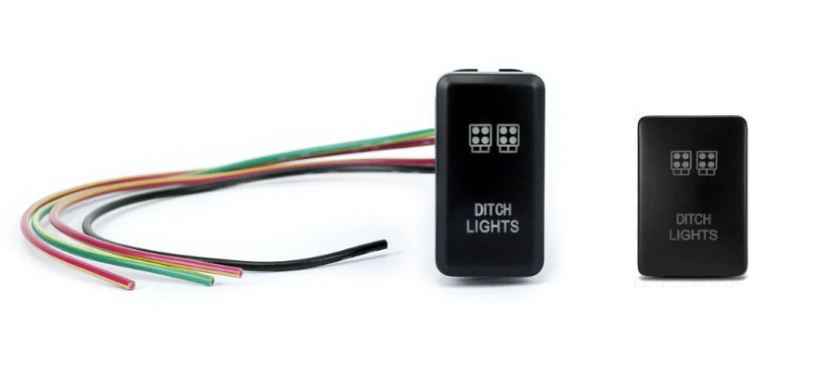 Cali Raised LED CR2857 Tacoma Amber Spot Ditch Kit