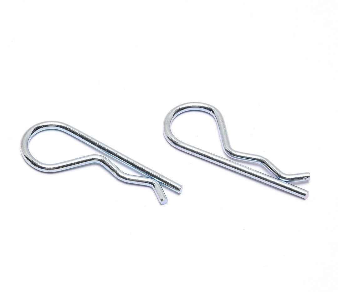 Roadmaster 910028 Silver Receiver-Pin Retainer Clips, Pair