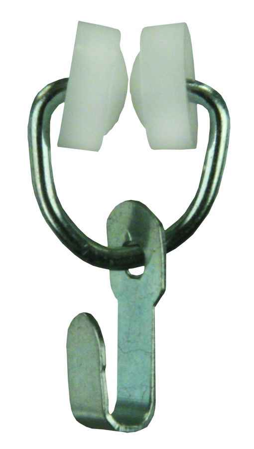 JR Products 81155 Type B Wheeled Hook Carriers, Fourteen-Pack