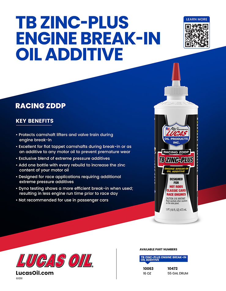 Lucas Oil 10063 Break-In Engine-Oil Treatment