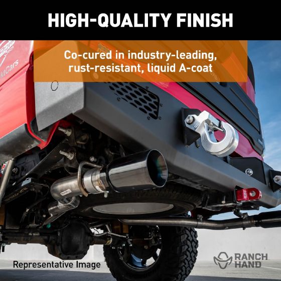 Ranch Hand MBC201BMSL Midnight Chevy HD Rear Bumper Assembly