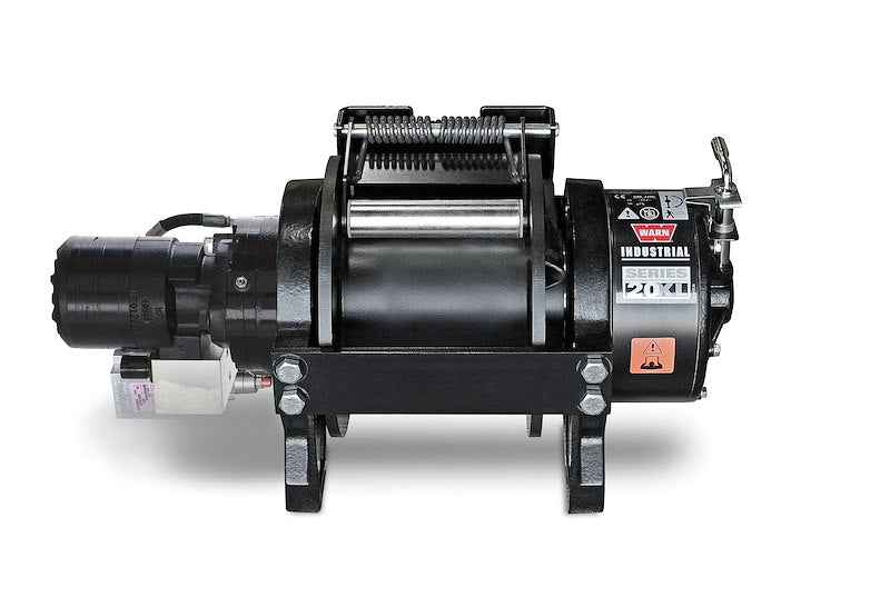 Warn 77560 Series 20XL Hydraulic Industrial Winch, 20,000 lb Long Drum Air Clutch – image 1