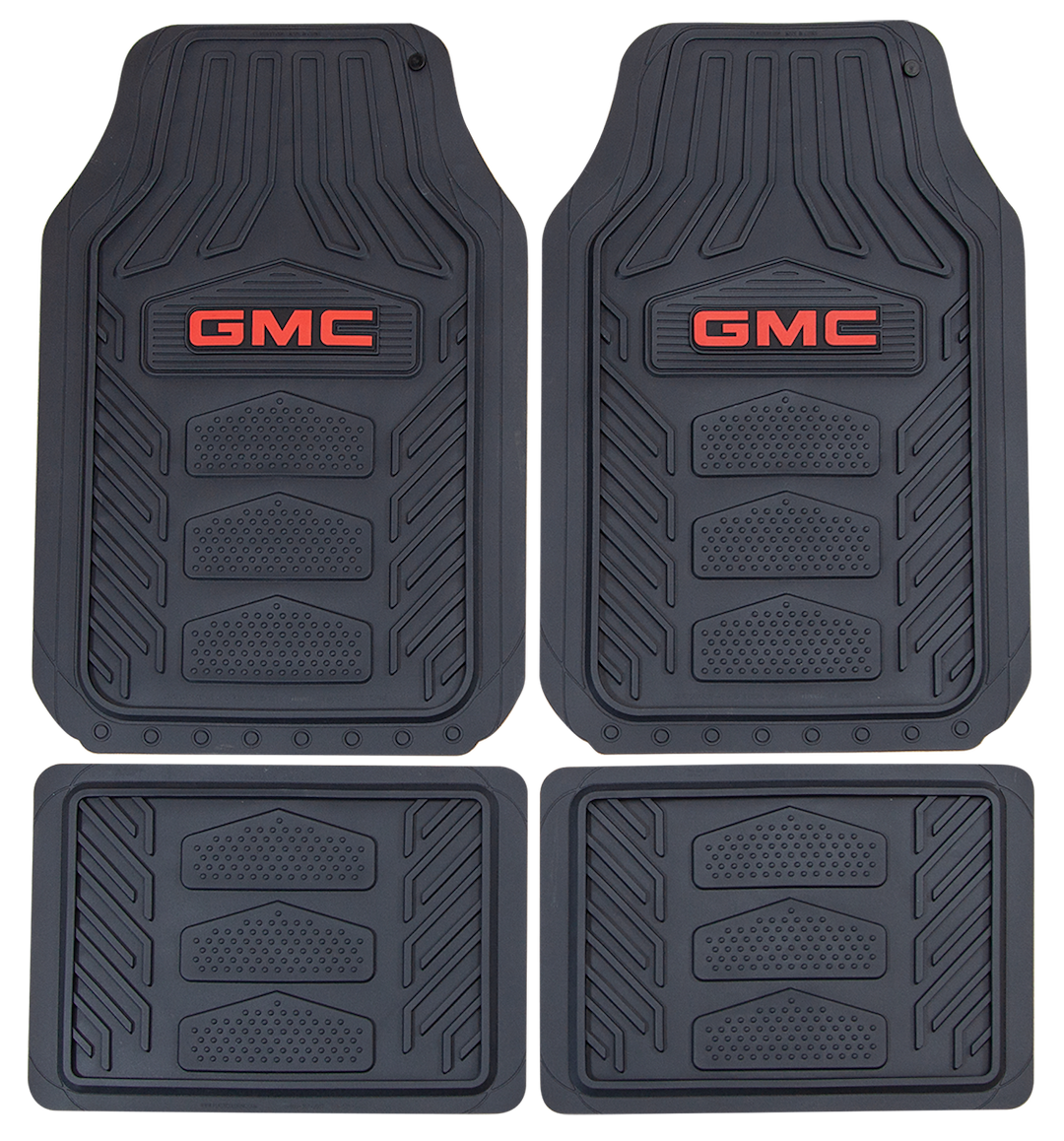 Plasticolor 001665R01 GMC WeatherPro Four-Piece Mat Set