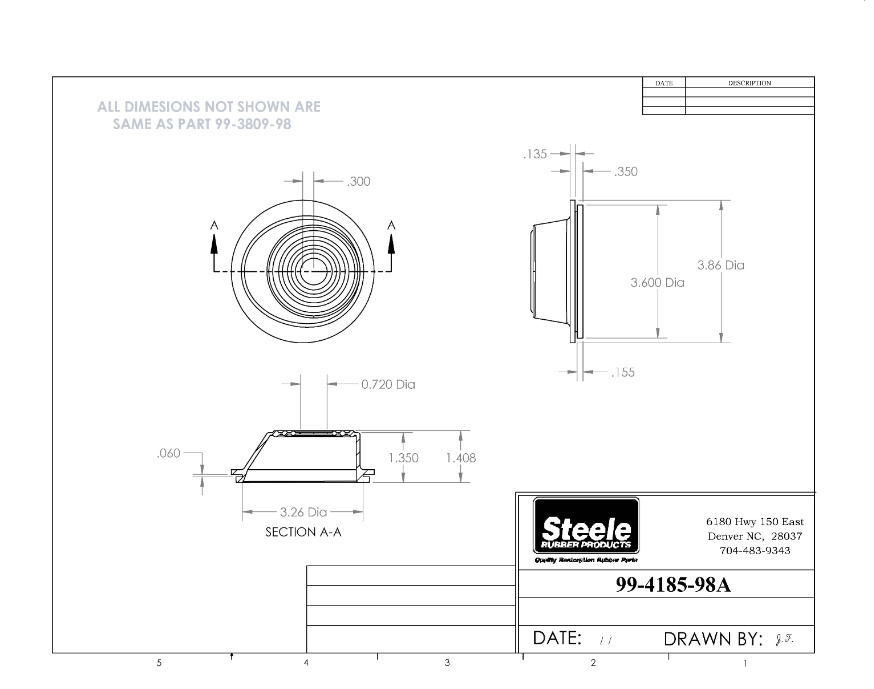 Borgeson 326970172 Steering Column Part - image 2