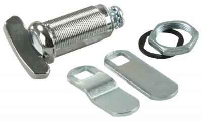 JR Products 00145 Deluxe Thumb Baggage-Door Cylinder, 1-3/8-Inch