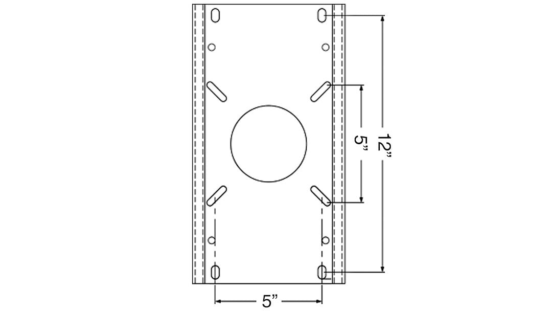Springfield Marine 1100531-L1 Trac-Lock III Boat Seat Slider