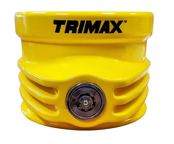 Trimax Locks Trailer King Pin Lock - Yellow – TFW60