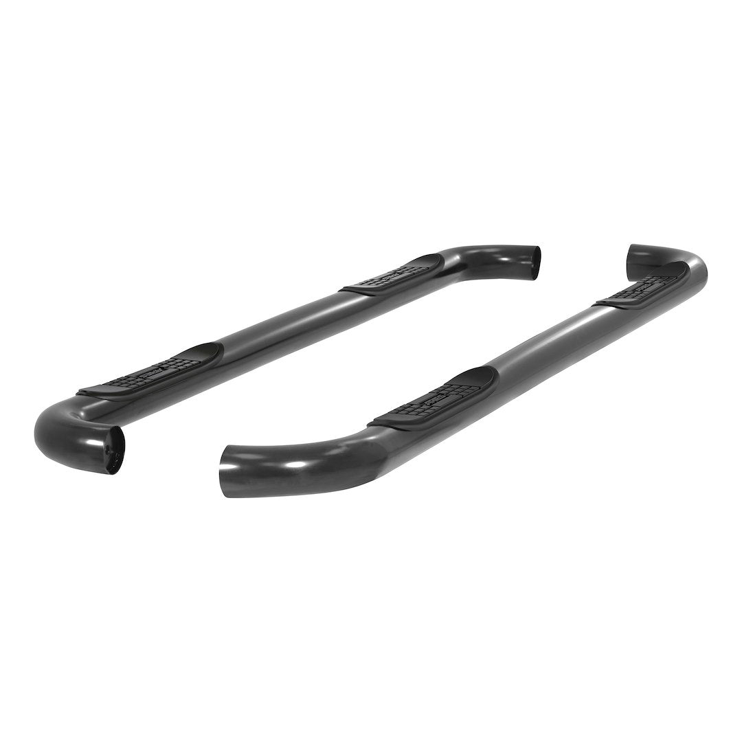Aries 203006 Round Steel Side Steps, 3-Inch Black - image 2