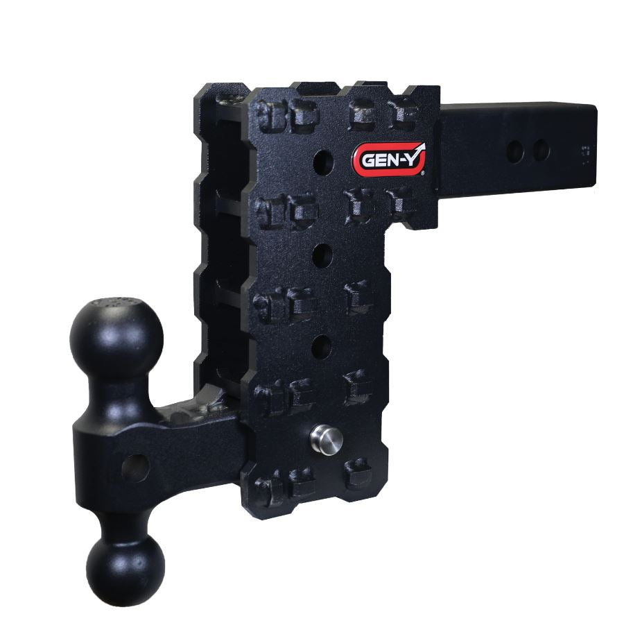 Gen-Y Hitch GH-2414X Dual-Ball Mount - 2-1/2 in Rec., 7-1/2 in Drop